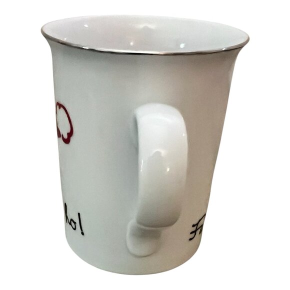 St. Nicholas Square Tis The Season Mug Ceramic Ho Ho Ho & Fa La La - Picture 4 of 6